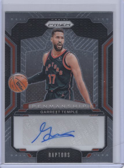 2024-25 Prizm Garrett Temple Penmanship #PNM-GTE